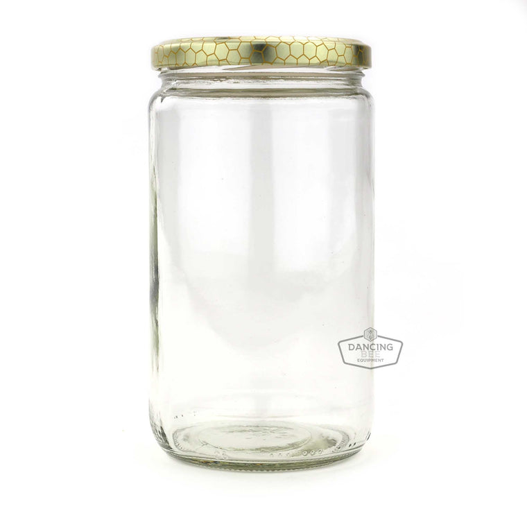 Glass Cylinder Jar | 750ml | 36 oz (price per case)