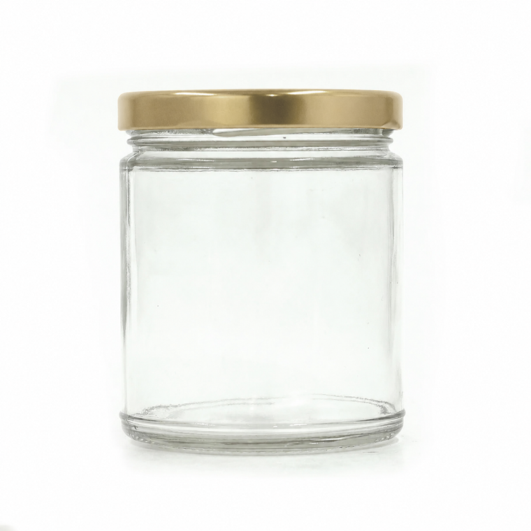 Glass Cylinder Jar | 250 ml | 12 oz (price per case)