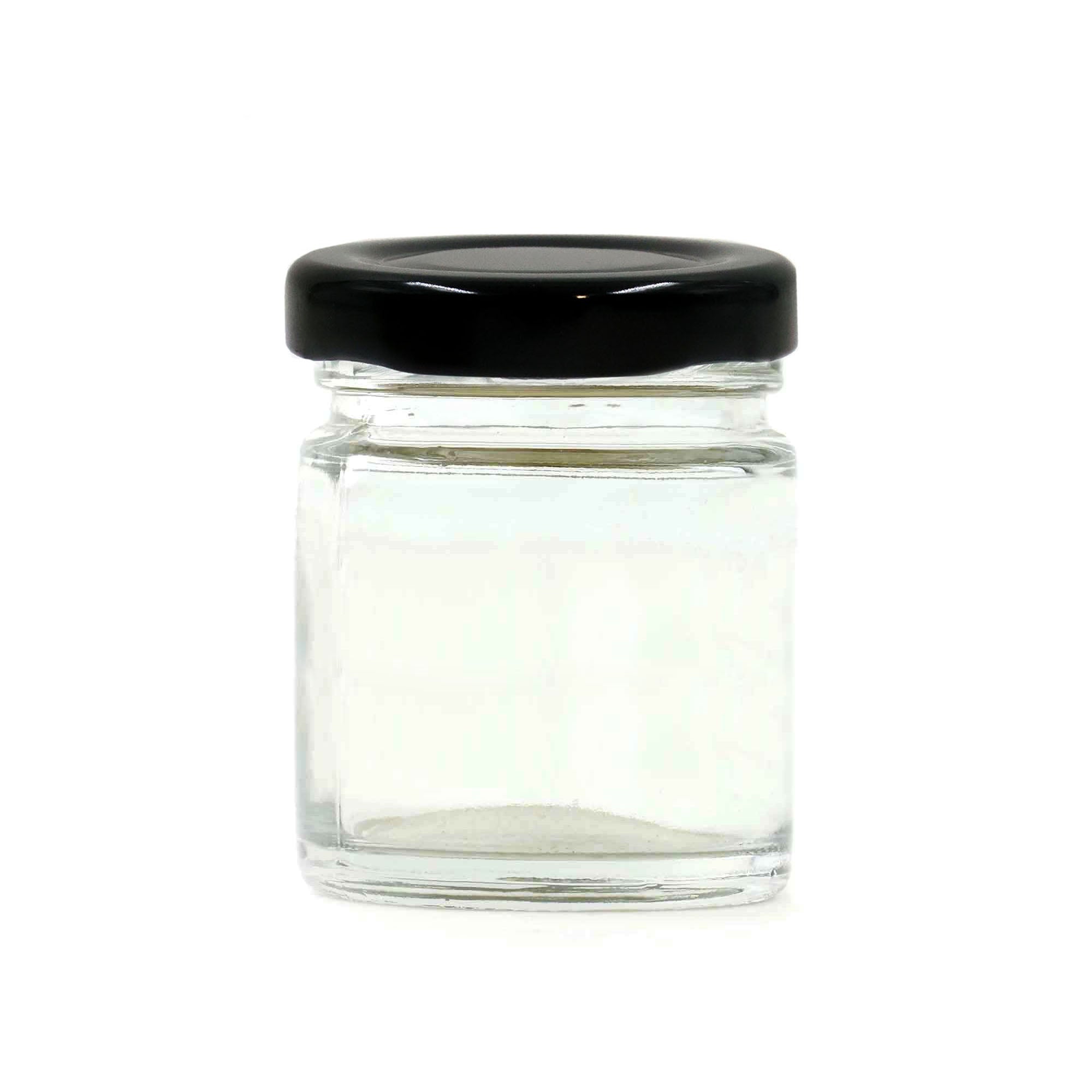 Glass Cylinder Jar | 60 ml | 3 oz
