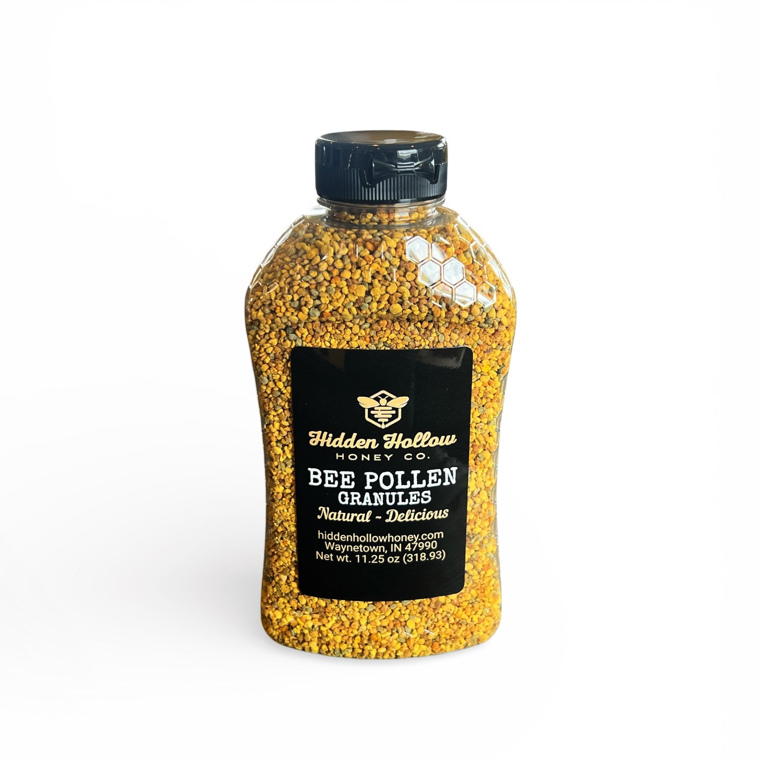 Bee Pollen Granules 3.75 oz - All Natural Health Food - Wildflower Pollen