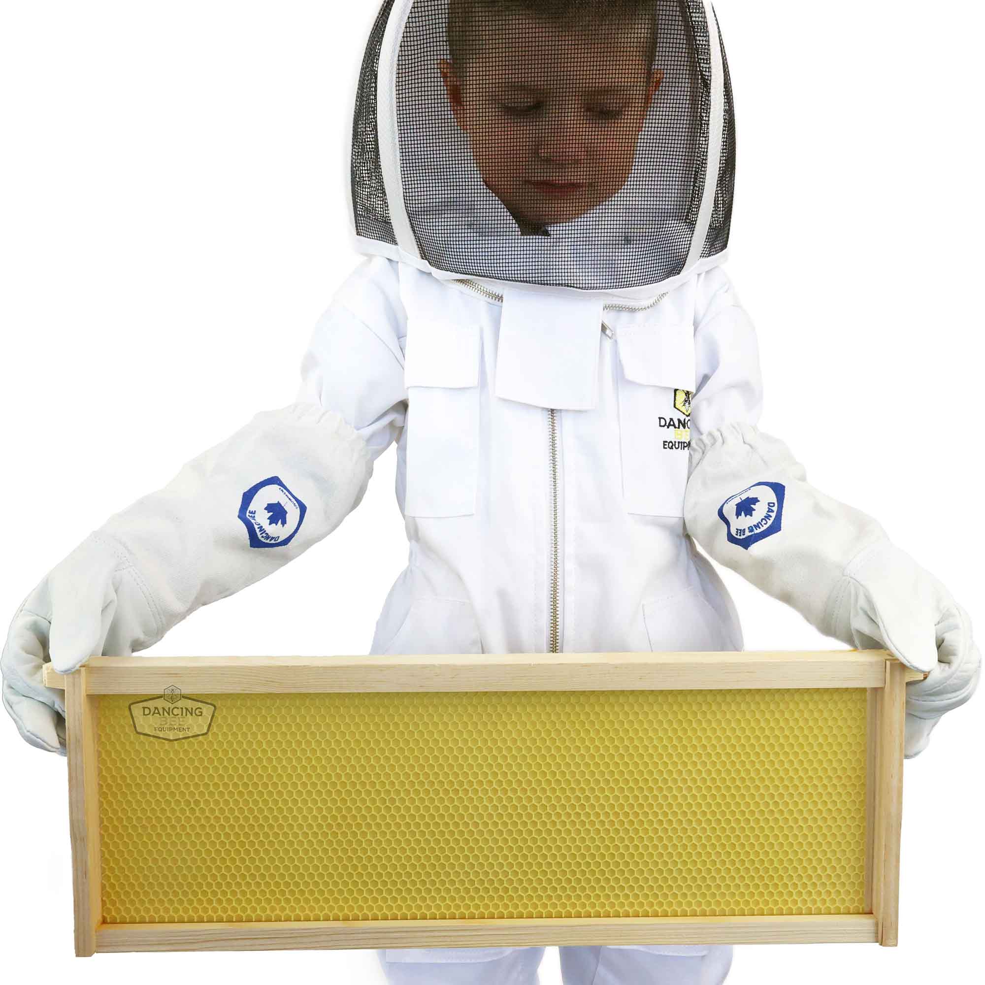 Children's Beekeeping Gloves PINK