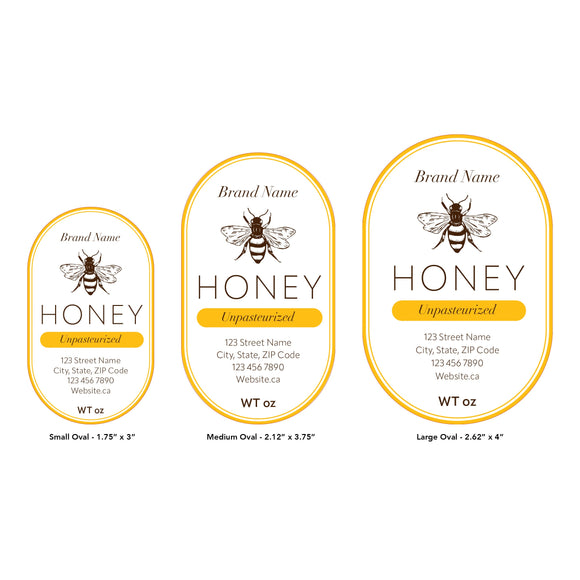 Design 5 | Custom Honey Labels