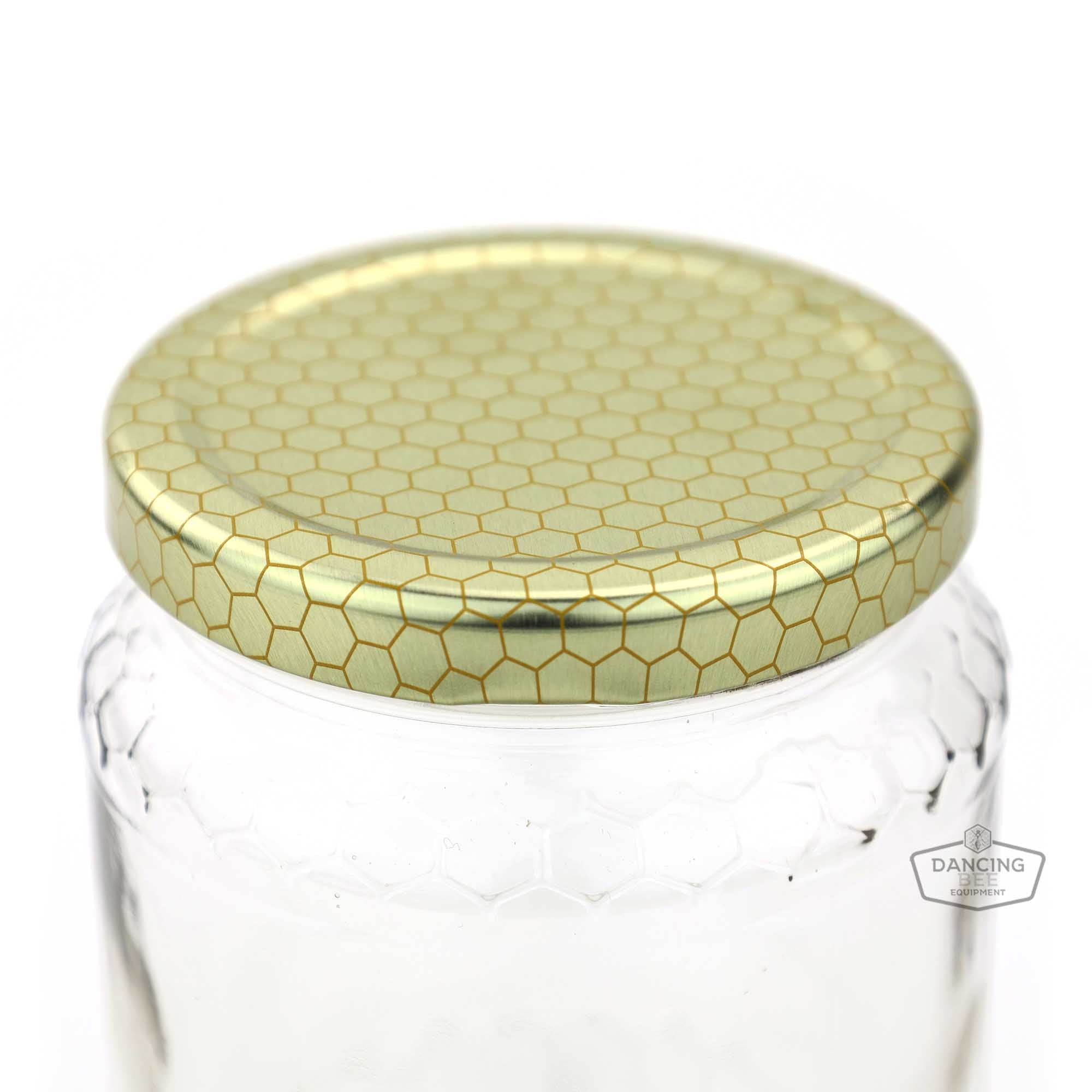 Glass Honeycomb Jar | 750ml | 32 oz (price per case)