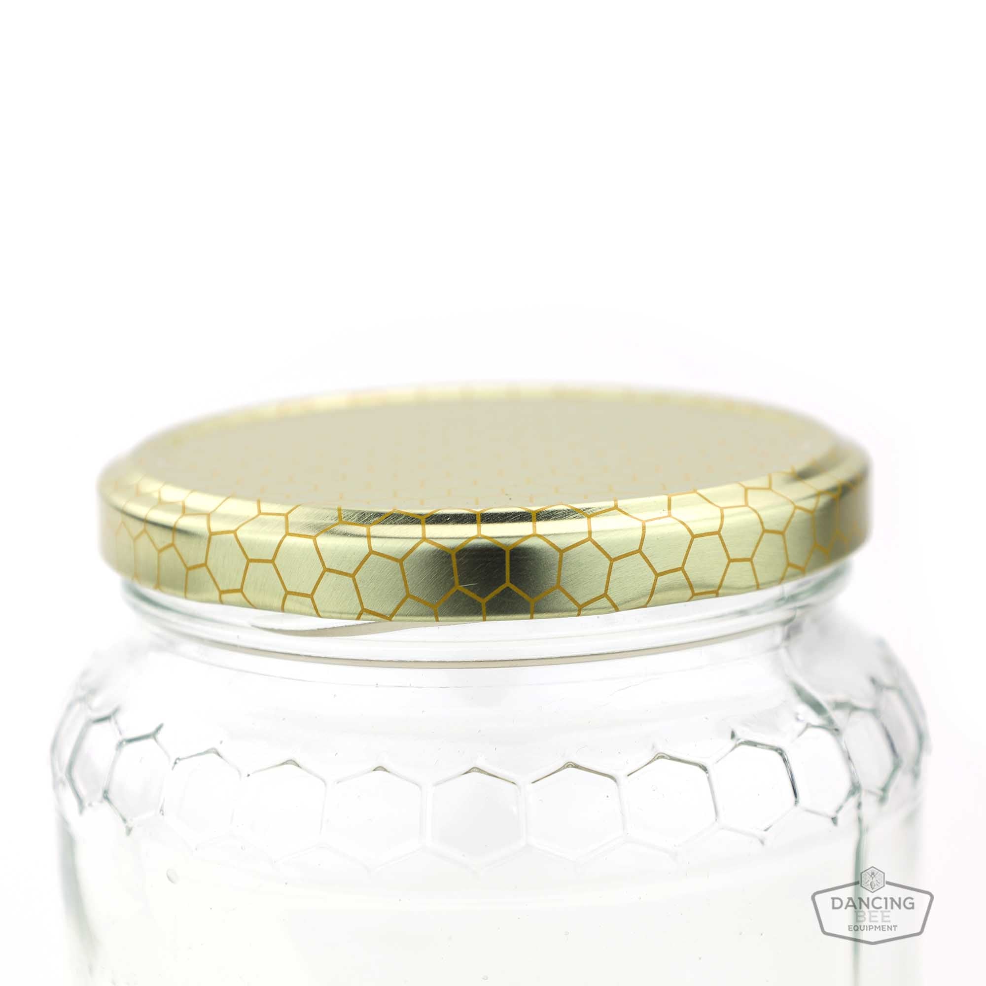 Glass Honeycomb Jar | 750ml | 32 oz (price per case)