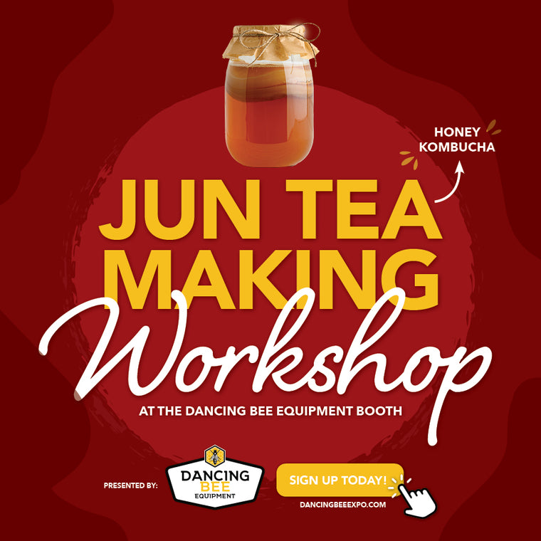 Jun Tea Workshop | Honey Kombucha | Dancing Bee Equipment