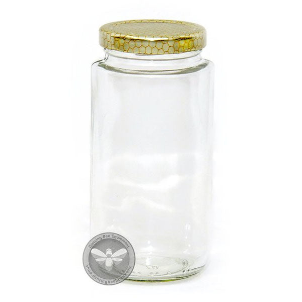 Glass Tall Cylinder Jar | 375 ml | 16 oz