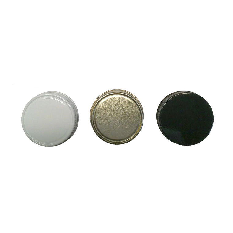 58mm Metal Lids for Glass Jars (Queenline 16oz)