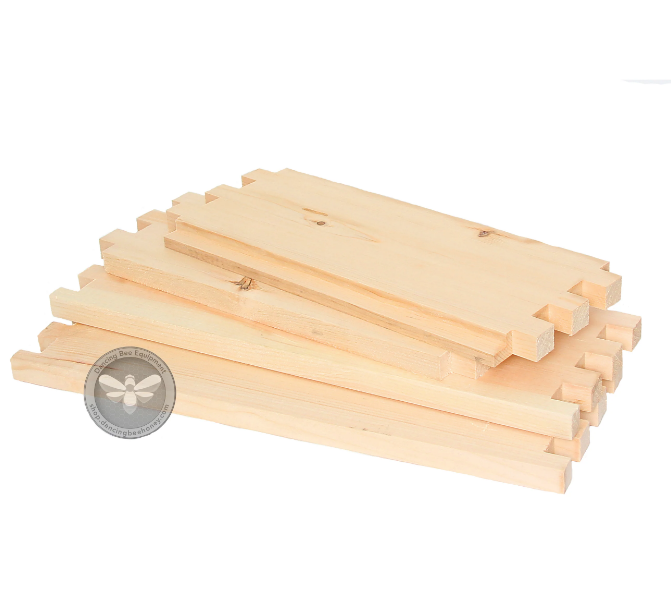 Dancing Bee Equipment | 8 Frame | Unassembled Medium Box 3/4"