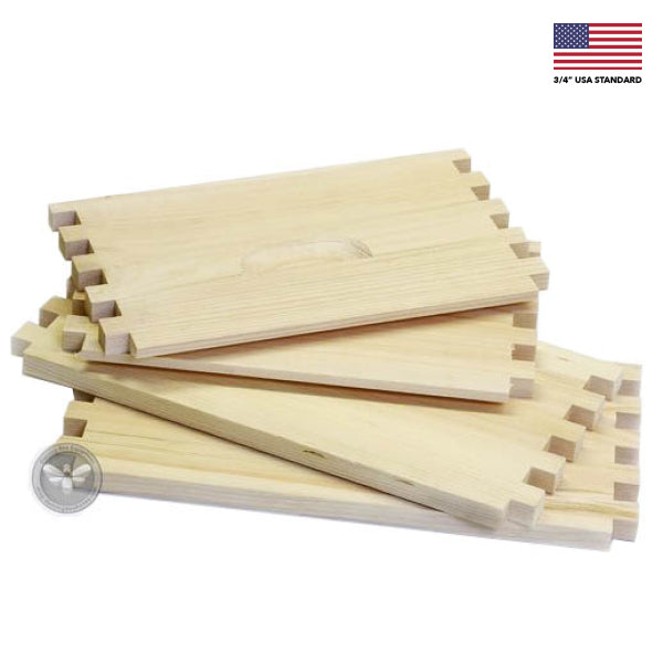 Dancing Bee Equipment | Unassembled Deep Box 3/4" | Grades