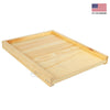 3/4" USA | Wax Dipped Bottom Board | 10 Frame