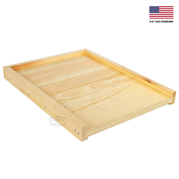 3/4" USA | Wax Dipped Bottom Board