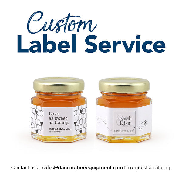 Glass Hexagon Jar | Top View | 45 ml | 2 oz (price per case)